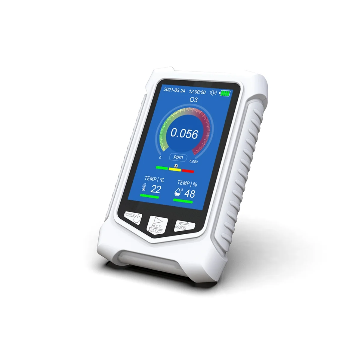 Air Quality Monitor, 3.5 Inch TFT Multifunction O3 Air Quality Monitor for Air Quality Temperature Humidity Detection
Air Quality Monitor, 3.5 Inch TFT Multifunction O3 Air Quality Monitor for Air Quality Temperature Humidity Detection