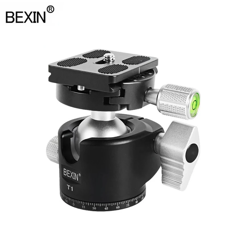 Головка штатива BEXIN T1 для цифровых однообъективных зеркальных камер с низким центральным и гравитационным креплением на 720 °
Головка штатива BEXIN T1 для цифровых однообъективных зеркальных камер с низким центральным и гравитационным креплением на 720 °