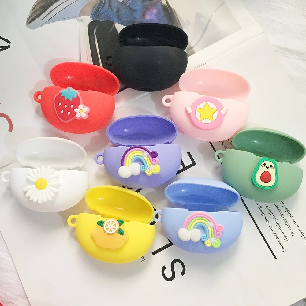 For huawei freebuds 4i 4 PRO case Cute dinosaur Cartoon Avocado / flower / funny Fruit /Cat Earphone Cover freebuds4 PRO case 
For huawei freebuds 4i 4 PRO case Cute dinosaur Cartoon Avocado / flower / funny Fruit /Cat Earphone Cover freebuds4 PRO case