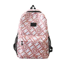 Waterproof Nylon Women Backpacks Light Large Shoulder Schoolbag Rucksack For Teenage Girls Travel Fashion Pink School Backpack