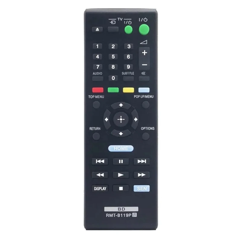 

New For Sony BLU-RAY Remote Control RMT-B119P BDP-S5200 BDP-S4100 BDP-S190 BDPS190 BD Remote controller