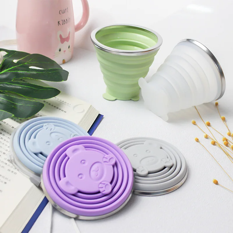 Travel Silicone Folding Telescopic Cup Portable Cartoon Travel Water Bottle with Lid Outdoor Sport Camping Mouthwash Water Cup
Travel Silicone Folding Telescopic Cup Portable Cartoon Travel Water Bottle with Lid Outdoor Sport Camping Mouthwash Water Cup