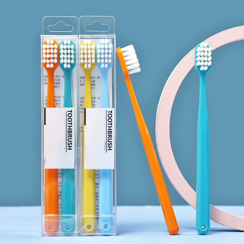 2pc/set Toothbrush Soft Bristle Ultra-Fine Ultra-Soft Small Wide Head Macaron Fresh Japanese and Korean Style Home Adult
2pc/set Toothbrush Soft Bristle Ultra-Fine Ultra-Soft Small Wide Head Macaron Fresh Japanese and Korean Style Home Adult
