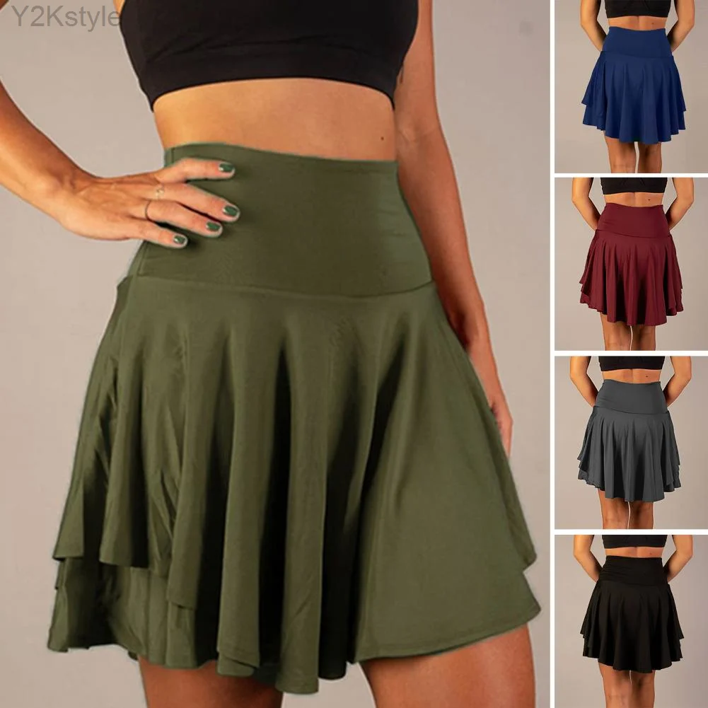 Stylish Fitness Skirt Breathable Anti-exposure Soft Ruffle Women Mini Skirt Running Skirt Daily Wear
Stylish Fitness Skirt Breathable Anti-exposure Soft Ruffle Women Mini Skirt Running Skirt Daily Wear