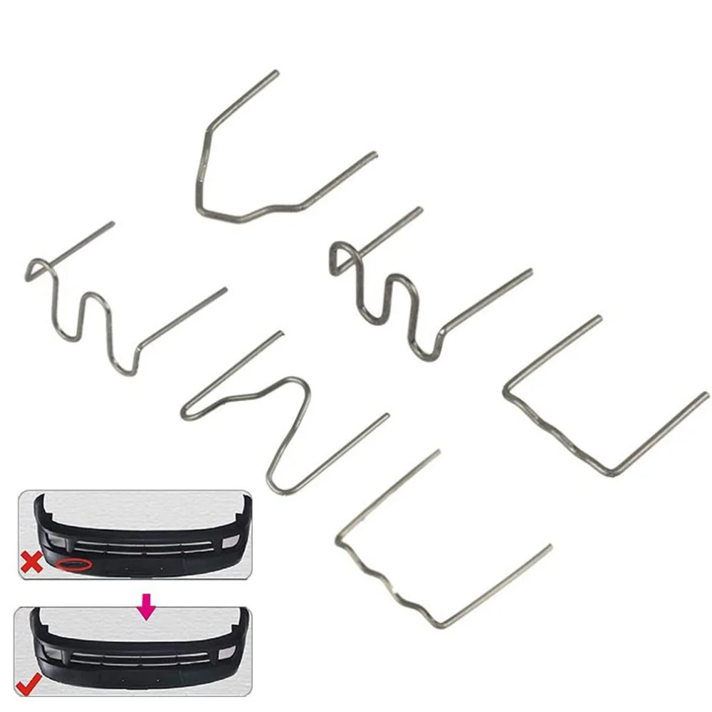 500PCS/Bag Hot Stapler Plastic Repair Standard Pre Cut Wave Staples Bumper Bodywork Repairs 0.6mm 0.8mm Wave Staples
500PCS/Bag Hot Stapler Plastic Repair Standard Pre Cut Wave Staples Bumper Bodywork Repairs 0.6mm 0.8mm Wave Staples