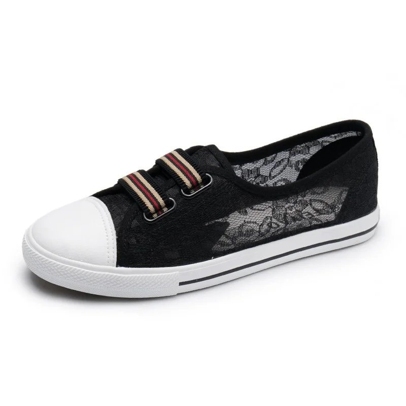 Women Shoes Fashion Summer White Casual Loafers Cutouts Lace Canvas Hollow Breathable Platform Flat Woman Sneakers Zapatos
Women Shoes Fashion Summer White Casual Loafers Cutouts Lace Canvas Hollow Breathable Platform Flat Woman Sneakers Zapatos