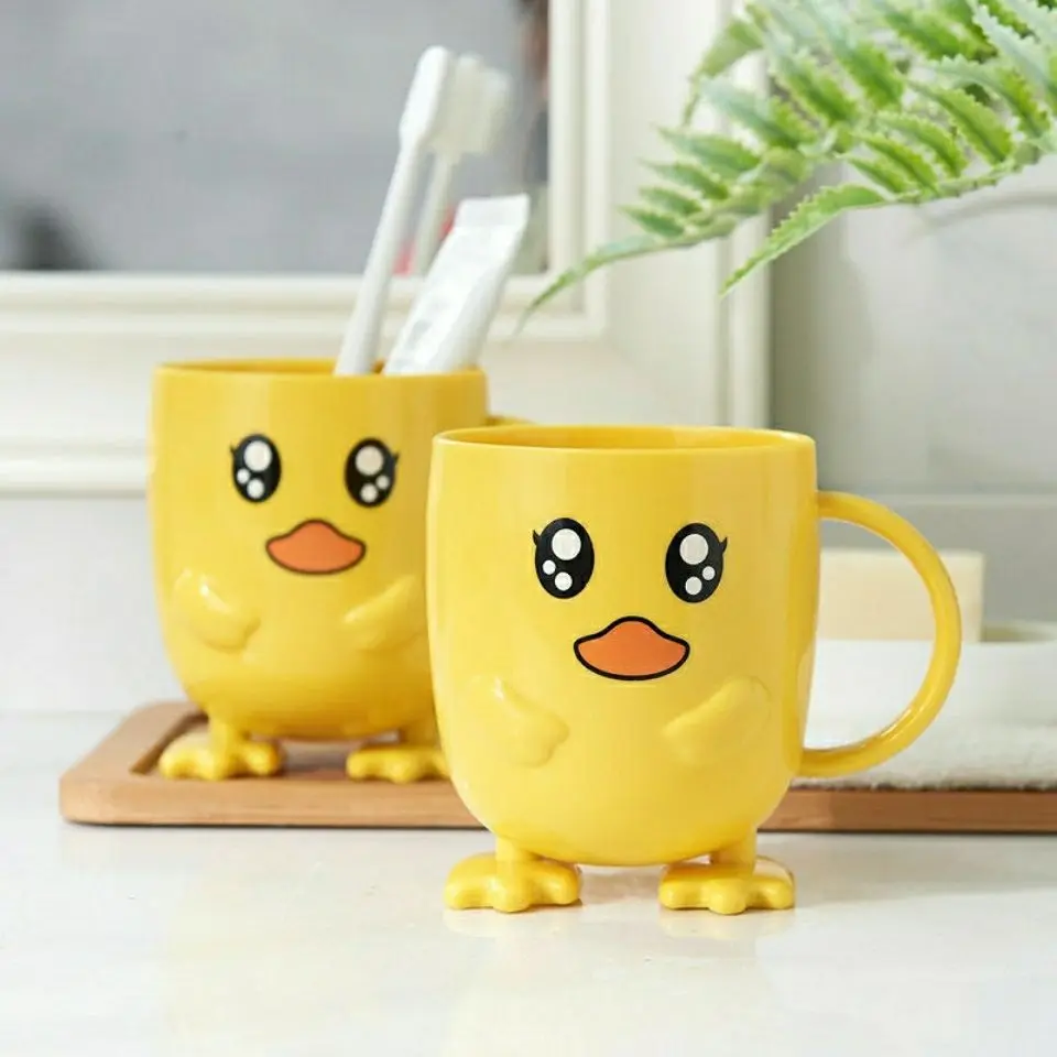 Little Yellow Duck Toothbrush Cup Cartoon Children's Cup Home Simple Wash Mouthwash Cup Toothbrush Cupbathroom Accessories
Little Yellow Duck Toothbrush Cup Cartoon Children's Cup Home Simple Wash Mouthwash Cup Toothbrush Cupbathroom Accessories
