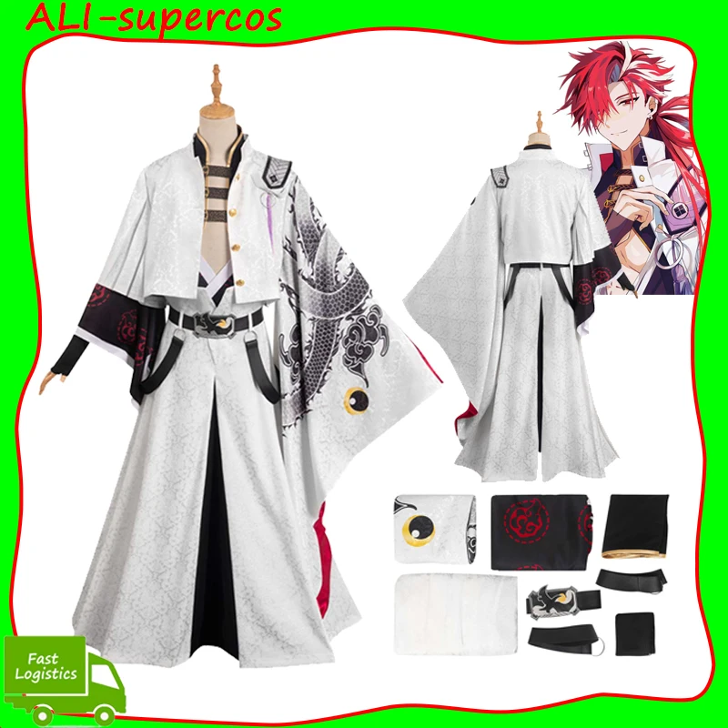 Костюм для косплея аниме FGO Takasugi Shinsuke, мужские костюмы, пальто и брюки для взрослых, полный комплект, фантастическая ткань, костюмы для Хэллоуина
Костюм для косплея аниме FGO Takasugi Shinsuke, мужские костюмы, пальто и брюки для взрослых, полный комплект, фантастическая ткань, костюмы для Хэллоуина