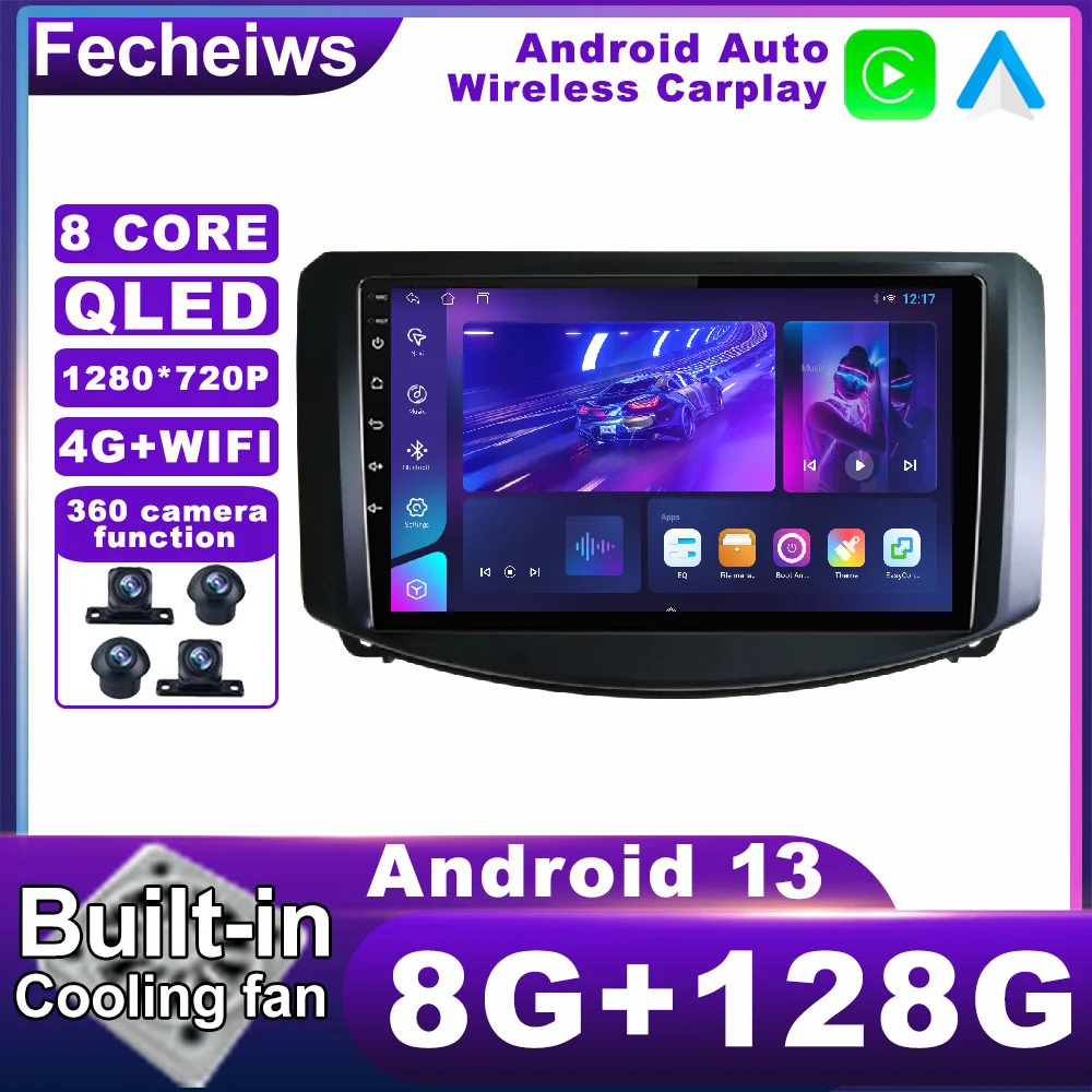 9 Inch Android 13 For Nissan Venucia R30 2014 Car Radio Navigation GPS Wireless Carplay Auto AHD No 2din 4G LTE Multimedia DSP
9 Inch Android 13 For Nissan Venucia R30 2014 Car Radio Navigation GPS Wireless Carplay Auto AHD No 2din 4G LTE Multimedia DSP