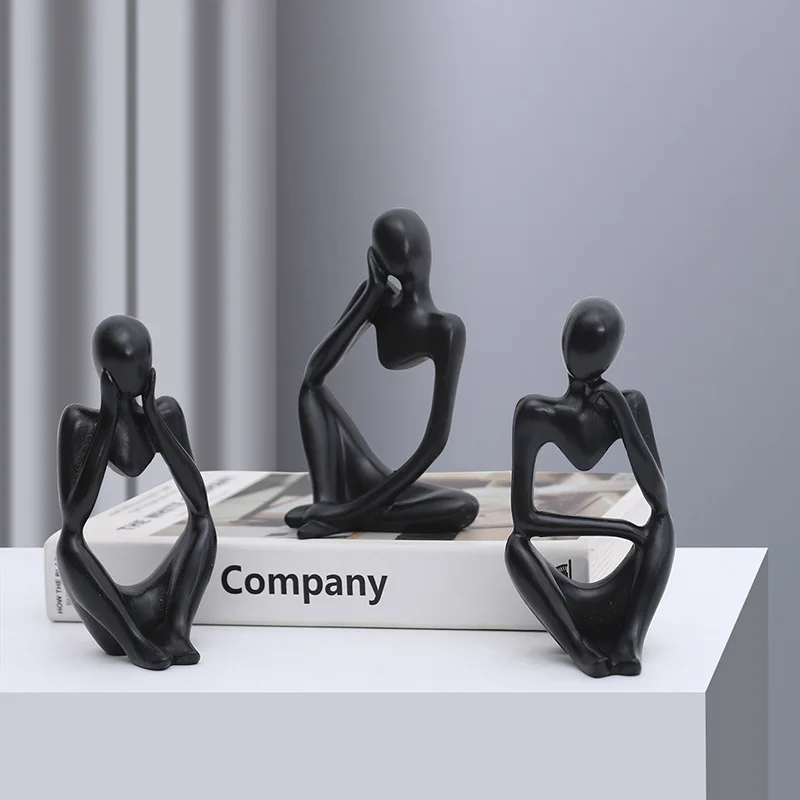 Mini Abstract Art Figure Set Exclusively for Resin Crafts Desktop Ornaments Simple Three Piece Suit Living Room Decoration
Mini Abstract Art Figure Set Exclusively for Resin Crafts Desktop Ornaments Simple Three Piece Suit Living Room Decoration