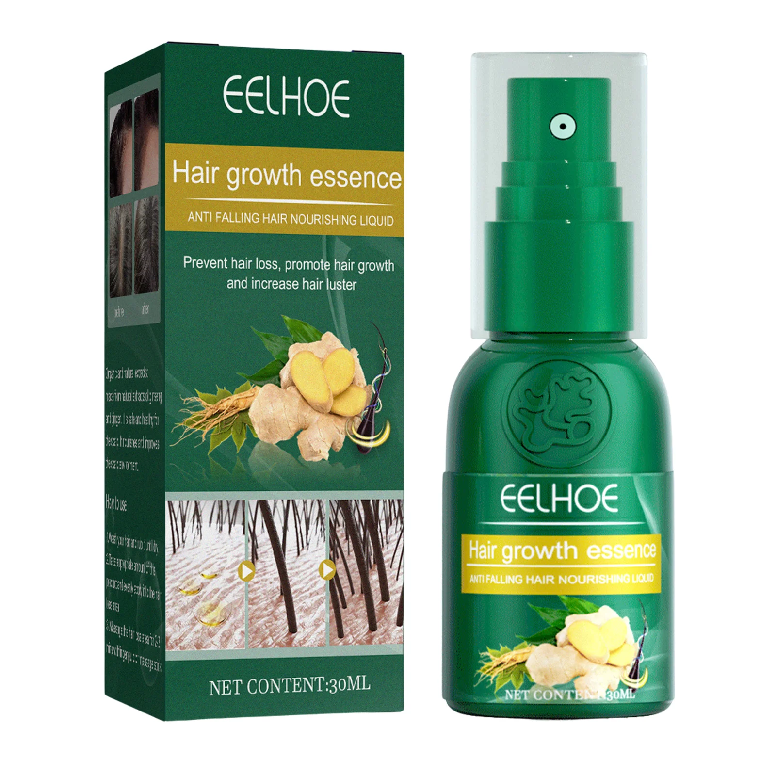 Ginger Hair Growth Spray Easy To Use Scalp Massage Moisturizing Thick Spray Easy To Use Natural Hair Regrowth Nourishing Thick
Ginger Hair Growth Spray Easy To Use Scalp Massage Moisturizing Thick Spray Easy To Use Natural Hair Regrowth Nourishing Thick