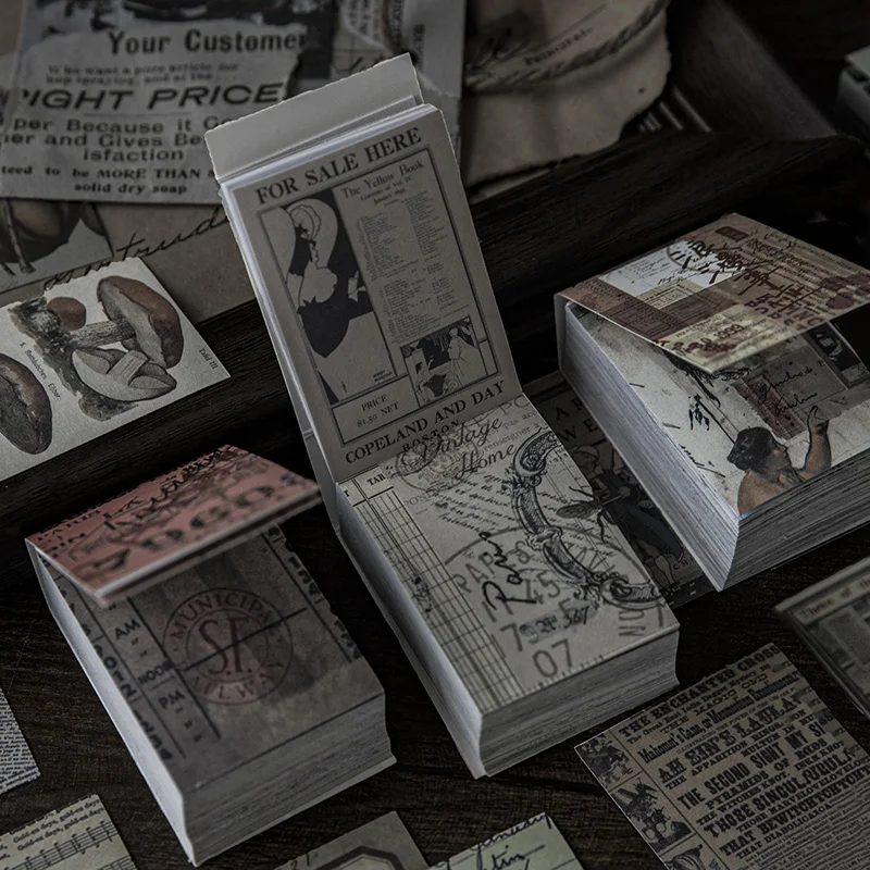 100 pcs Vintage Sticker books Diy Scrapbooking accessories hand made Collage material Stick Labels junk journal supplies
100 pcs Vintage Sticker books Diy Scrapbooking accessories hand made Collage material Stick Labels junk journal supplies