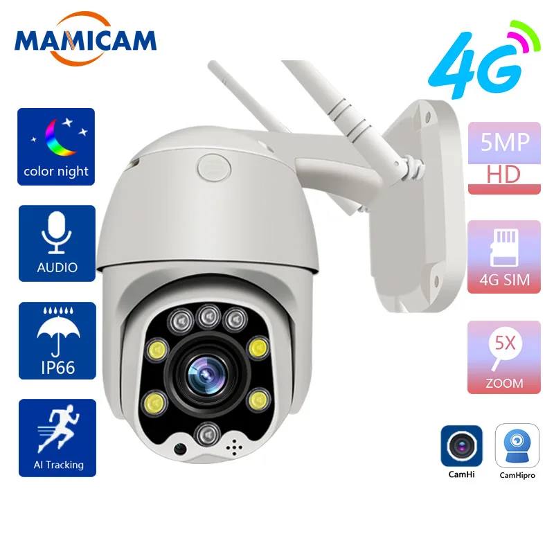 Скоростная купольная IP-камера PTZ с Wi-Fi, 1080P, 5 Мп, беспроводная уличная камера видеонаблюдения с 5-кратным увеличением, беспроводная камера с 8 ...
Скоростная купольная IP-камера PTZ с Wi-Fi, 1080P, 5 Мп, беспроводная уличная камера видеонаблюдения с 5-кратным увеличением, беспроводная камера с 8 ...