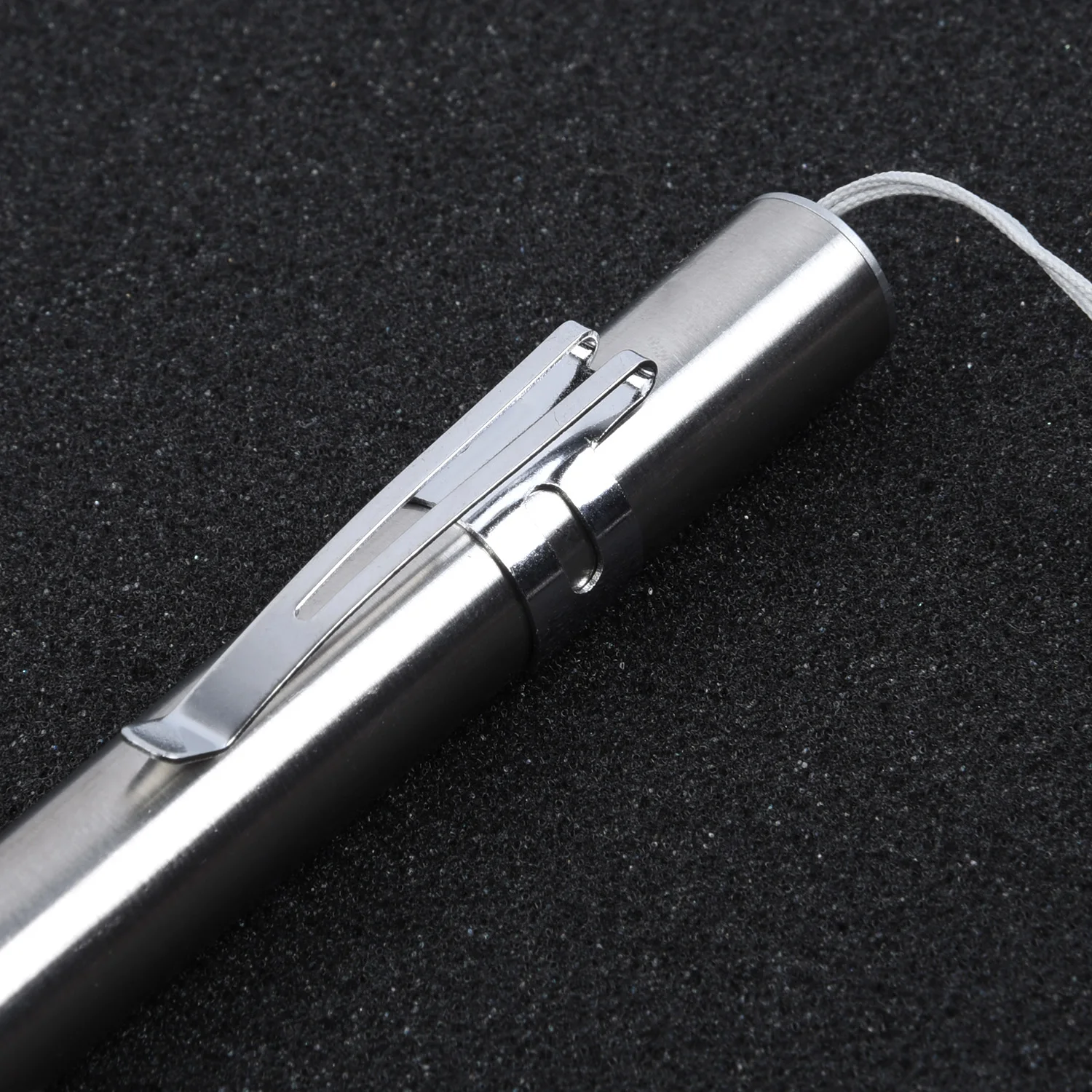 Stainless Steel Flashlight Camping LED Silver 13*1.3*1.3 cm Pen Pencil Torch Rechargeable Lamp Mini Pocket Portable
Stainless Steel Flashlight Camping LED Silver 13*1.3*1.3 cm Pen Pencil Torch Rechargeable Lamp Mini Pocket Portable
