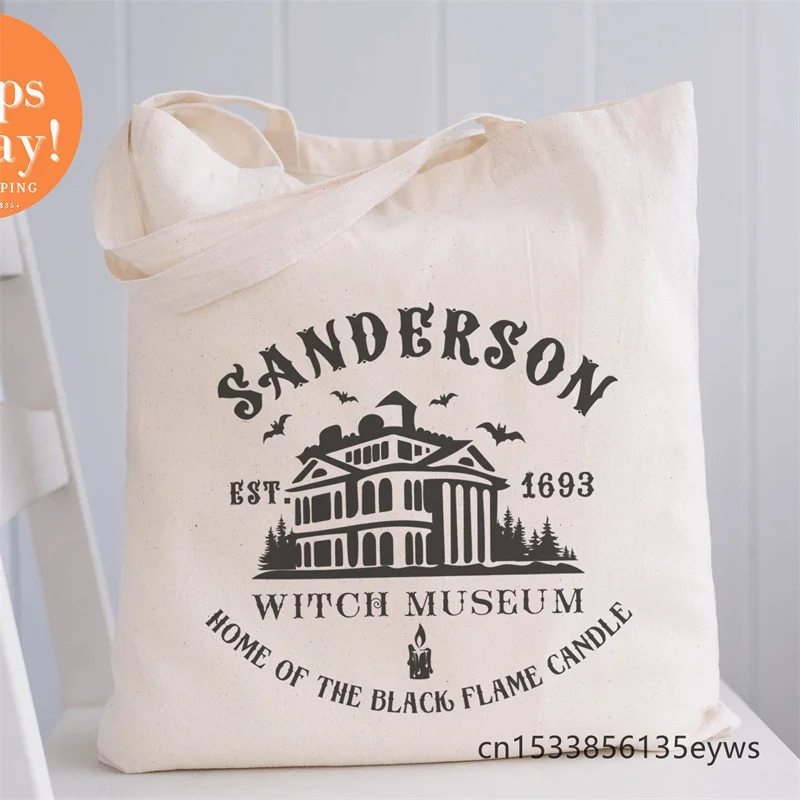Sanderson Witch Graphic Hipster Cartoon Print Shopping Tote Bags Girls Pacakge Hand Bag
Sanderson Witch Graphic Hipster Cartoon Print Shopping Tote Bags Girls Pacakge Hand Bag