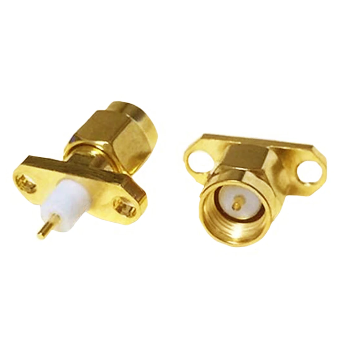 1pc SMA Male Plug RF Coax Connector 2-Hole Flange Solder Post Chassis Straight Goldplated NEW Wholesale Welding Terminal
1pc SMA Male Plug RF Coax Connector 2-Hole Flange Solder Post Chassis Straight Goldplated NEW Wholesale Welding Terminal