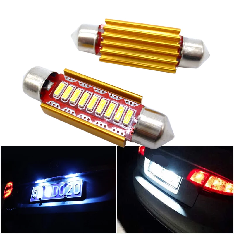 2x Festoon C5w Led Bulb Error Free Canbus Car Interior Lights For Kia Rio Ceed Sportage Mazda 3 6 Cx-5 Peugeot 206 307 308 207
2x Festoon C5w Led Bulb Error Free Canbus Car Interior Lights For Kia Rio Ceed Sportage Mazda 3 6 Cx-5 Peugeot 206 307 308 207