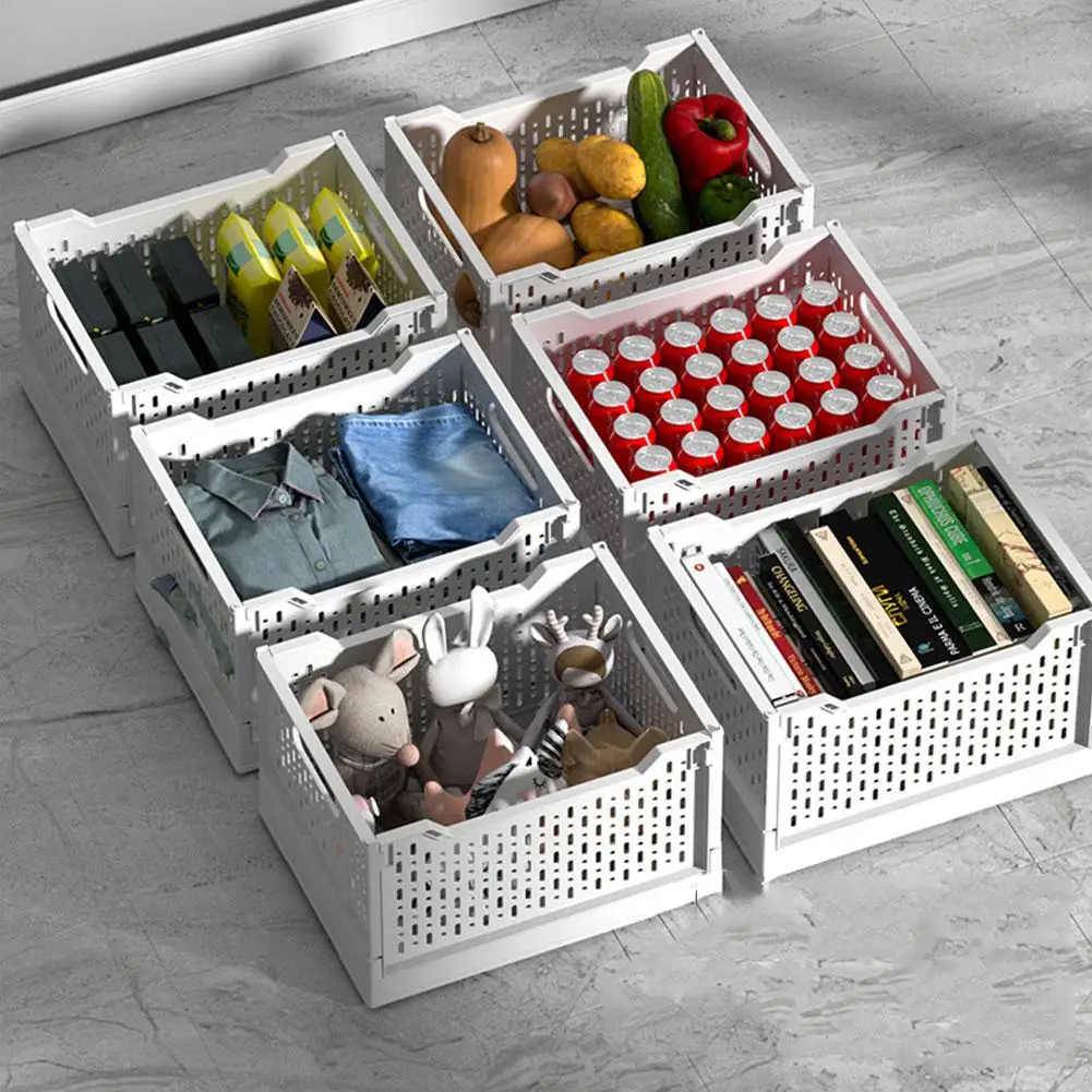 Universal Wheel Plastic Foldable Storage Crate Basket Stackable Makeup Jewellery Toys Boxes For Storage Portable Box Organi F7Q8
Universal Wheel Plastic Foldable Storage Crate Basket Stackable Makeup Jewellery Toys Boxes For Storage Portable Box Organi F7Q8