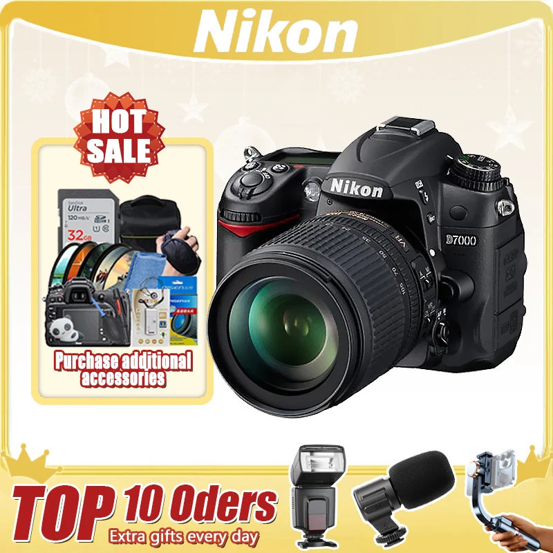 Nikon D7000 DSLR камера с объективом 18-105 мм - купить по выгодной цене |