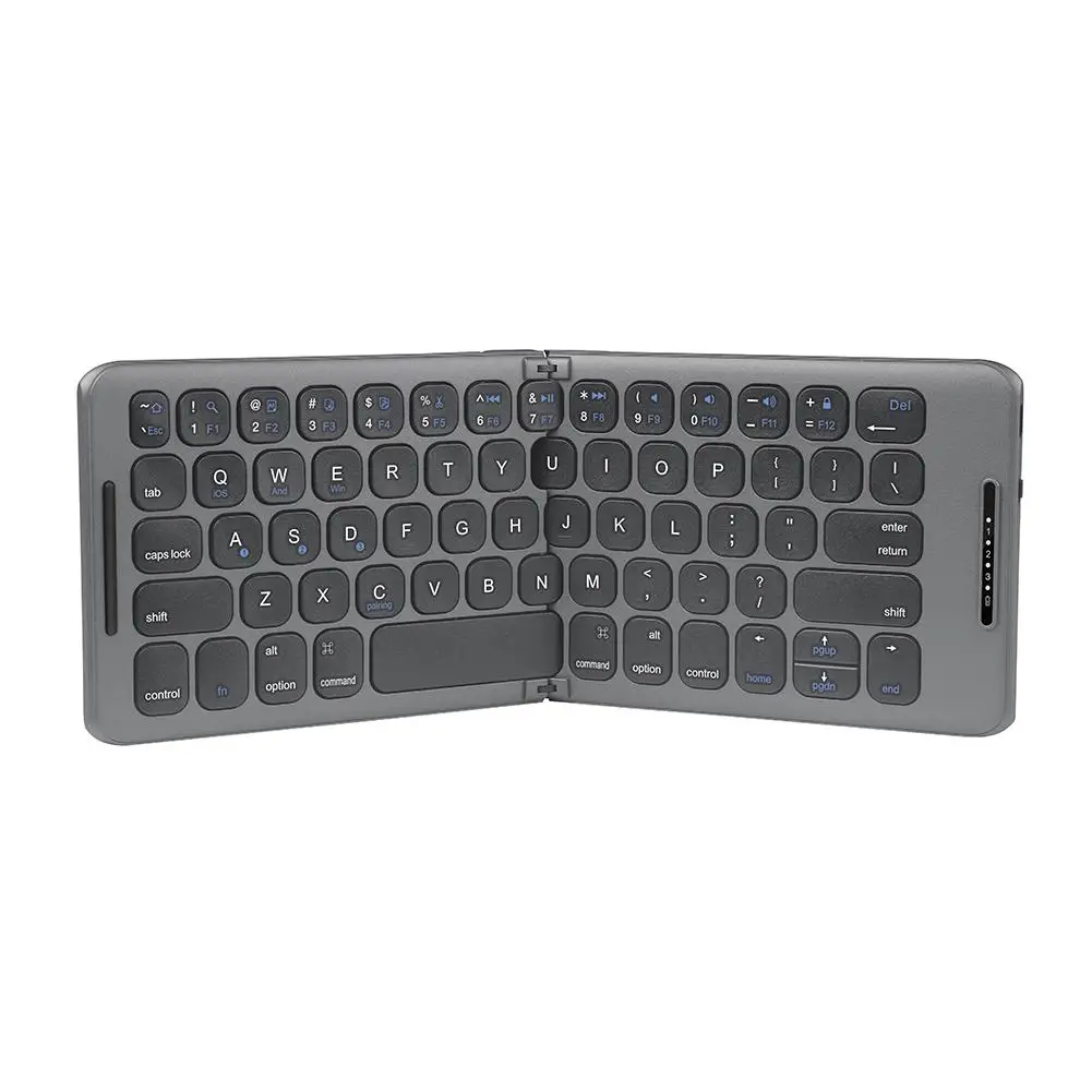 Ultra-thin Tablet 65 Keys Mute Wireless Foldable Keyboard Bluetooth-compatible
Ultra-thin Tablet 65 Keys Mute Wireless Foldable Keyboard Bluetooth-compatible