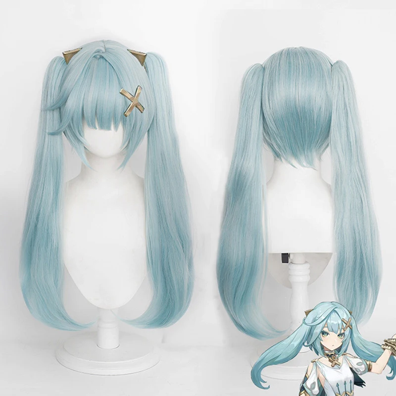 Genshin Impact Cosplay Faruzan Wig Game Genshin Faruzan Cosplay Ponytail Wig Heat Resistant Hair Women Girls Wigs Halloween
Genshin Impact Cosplay Faruzan Wig Game Genshin Faruzan Cosplay Ponytail Wig Heat Resistant Hair Women Girls Wigs Halloween