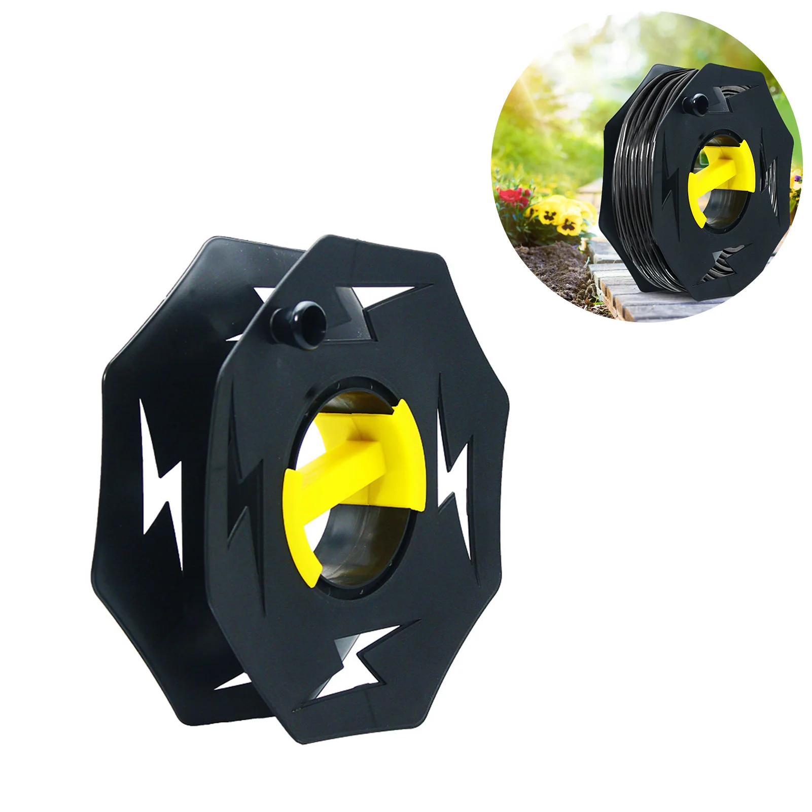 Extension Cord Reel Storage Organizer Sturdy PVC Extension Cord Winder With Center Rotating Handle For Garage Shop Bulk Wire
Extension Cord Reel Storage Organizer Sturdy PVC Extension Cord Winder With Center Rotating Handle For Garage Shop Bulk Wire
