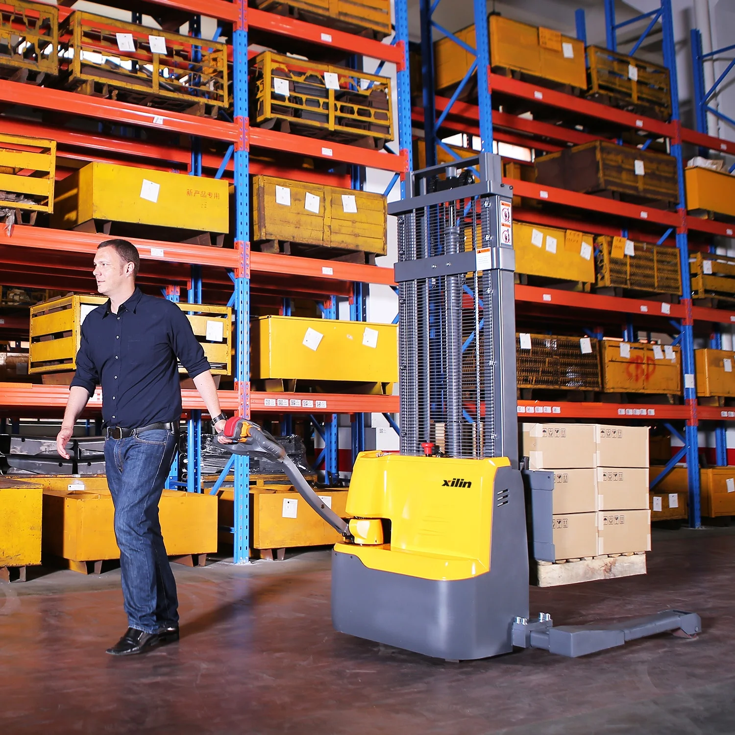 1/6 Hand Hydraulic Manual Operated Cargo Lifting Pallet Truck Forklift Trolley Stacker CE with Forged Adjustable Forks
1/6 Hand Hydraulic Manual Operated Cargo Lifting Pallet Truck Forklift Trolley Stacker CE with Forged Adjustable Forks