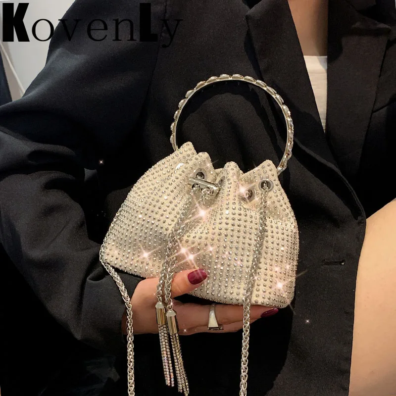 Fashion Handbag For Women Shiny Diamond Evening Hand Bag For Women Chain Strap Drawstring Luxury Design Handbag 2022 Lady Purse
Fashion Handbag For Women Shiny Diamond Evening Hand Bag For Women Chain Strap Drawstring Luxury Design Handbag 2022 Lady Purse