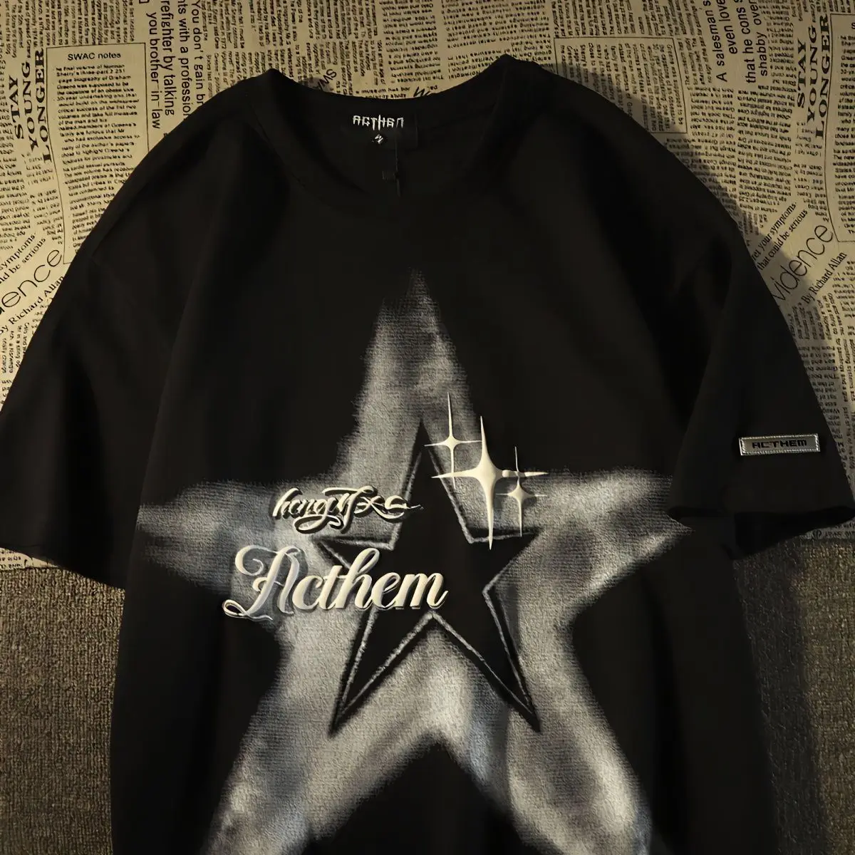Pure Cotton Short Sleeved T-shirt for Men and Women Summer Loose Fitting European and American Street Trend Hip-hop T-shirt
Pure Cotton Short Sleeved T-shirt for Men and Women Summer Loose Fitting European and American Street Trend Hip-hop T-shirt