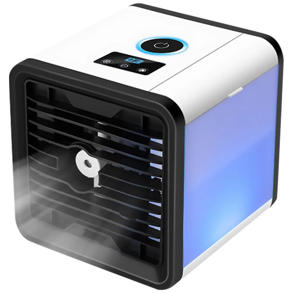 Miniature Air Cooler Table Misting Fan Personal Humidifier Desktop Conditioning Portable
Miniature Air Cooler Table Misting Fan Personal Humidifier Desktop Conditioning Portable