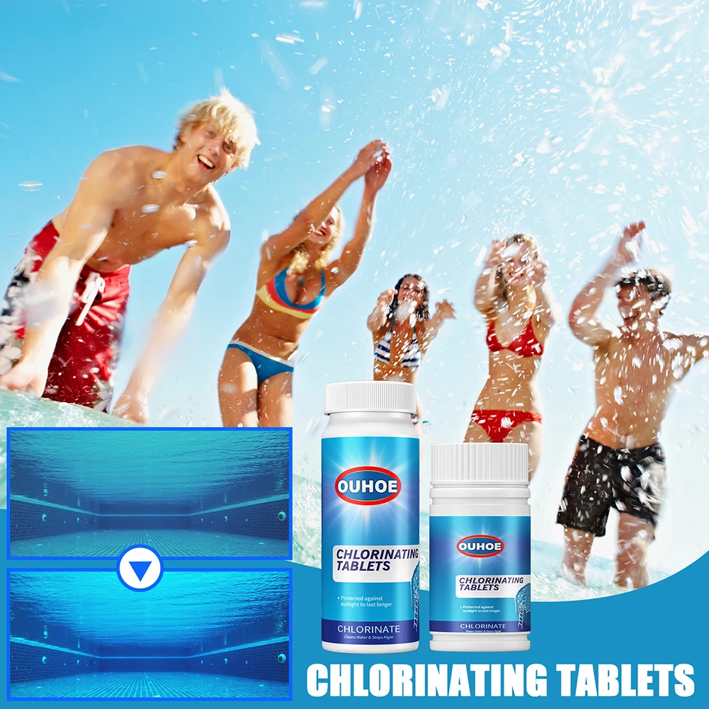 Multifunctional Swimming Pool Pool Cleaning Chlorine Tablets Instant Effervescent Water Sports Swimming Tool Cleaning Stains
Multifunctional Swimming Pool Pool Cleaning Chlorine Tablets Instant Effervescent Water Sports Swimming Tool Cleaning Stains