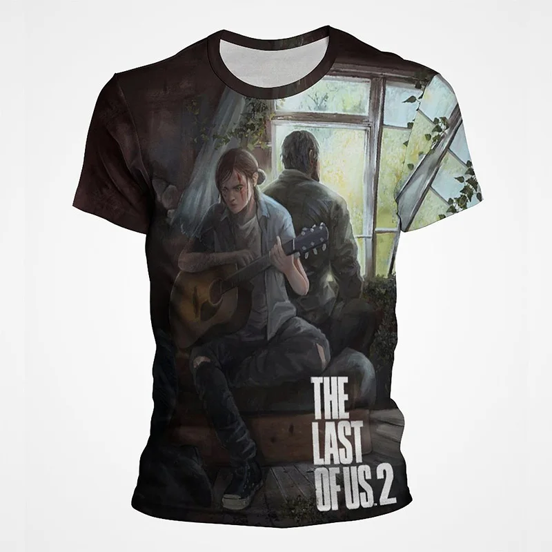 Summer New Short Sleeve 3D Print The Last of Us Part 2 Game Men Women Children T-shirt Casual Cool Fashion Unisex T shirt
Summer New Short Sleeve 3D Print The Last of Us Part 2 Game Men Women Children T-shirt Casual Cool Fashion Unisex T shirt
