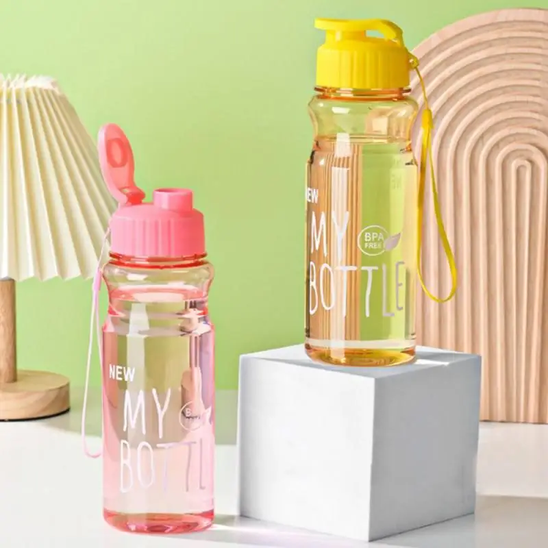 Color Transparent Sports Kettle Gift Plastic Cold Water Cup Outdoor Large Capacity Water Bottle 650ml Portable Transparent
Color Transparent Sports Kettle Gift Plastic Cold Water Cup Outdoor Large Capacity Water Bottle 650ml Portable Transparent