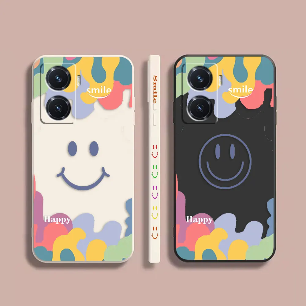 Case For VIVO Y55S Y55 Y35 Y52S Y66 Y73S Y77 5G Y83 Y93 Simple Liquid Funda Capa Shell Case Cover Fashion Happy Smiling Face
Case For VIVO Y55S Y55 Y35 Y52S Y66 Y73S Y77 5G Y83 Y93 Simple Liquid Funda Capa Shell Case Cover Fashion Happy Smiling Face