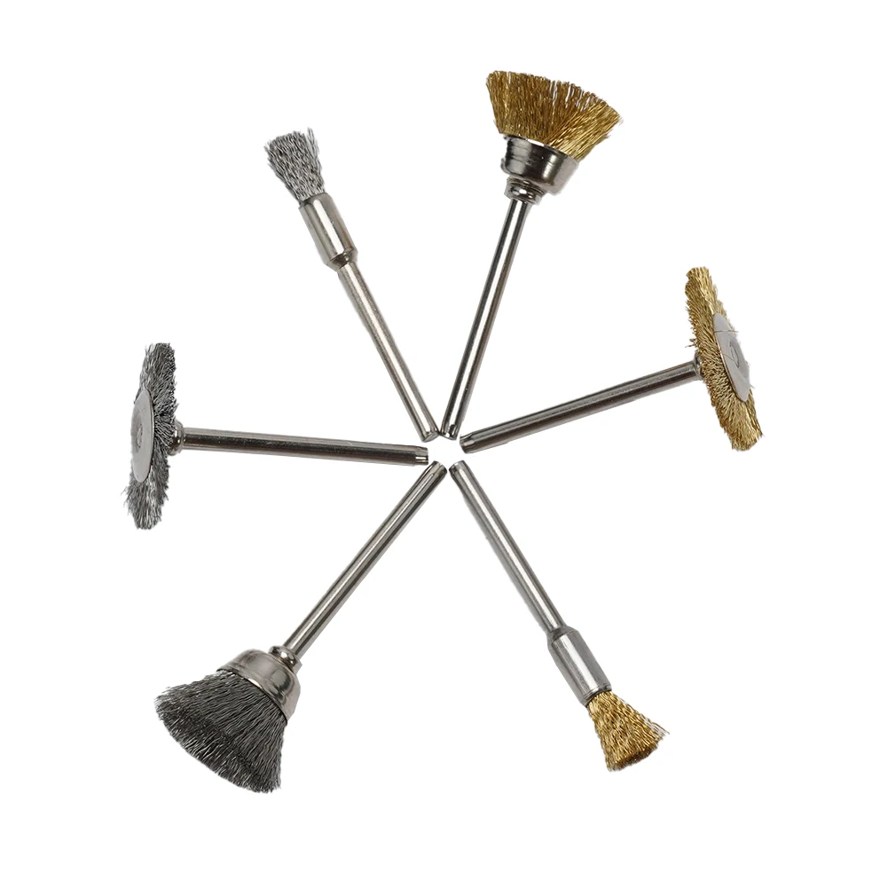 24Pcs Wire Wheel Brass Brush Steel Wire Wheel Brushes Rotary Tool For Metal Rust Remova Removal Polishing Brush Hand Tool
24Pcs Wire Wheel Brass Brush Steel Wire Wheel Brushes Rotary Tool For Metal Rust Remova Removal Polishing Brush Hand Tool
