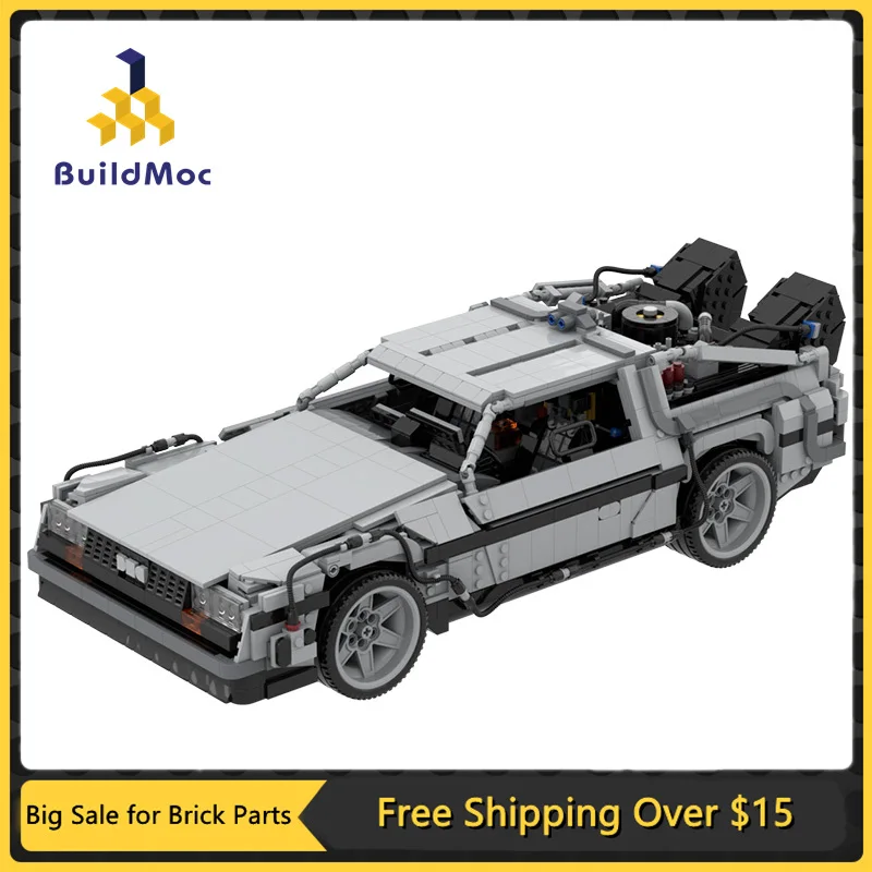 MOC Back Future 1985 Time Travel Time Machine High-tech Racing Building Blocks Sports Car Model DIY Bricks Kids Boyfriend Gift
MOC Back Future 1985 Time Travel Time Machine High-tech Racing Building Blocks Sports Car Model DIY Bricks Kids Boyfriend Gift
