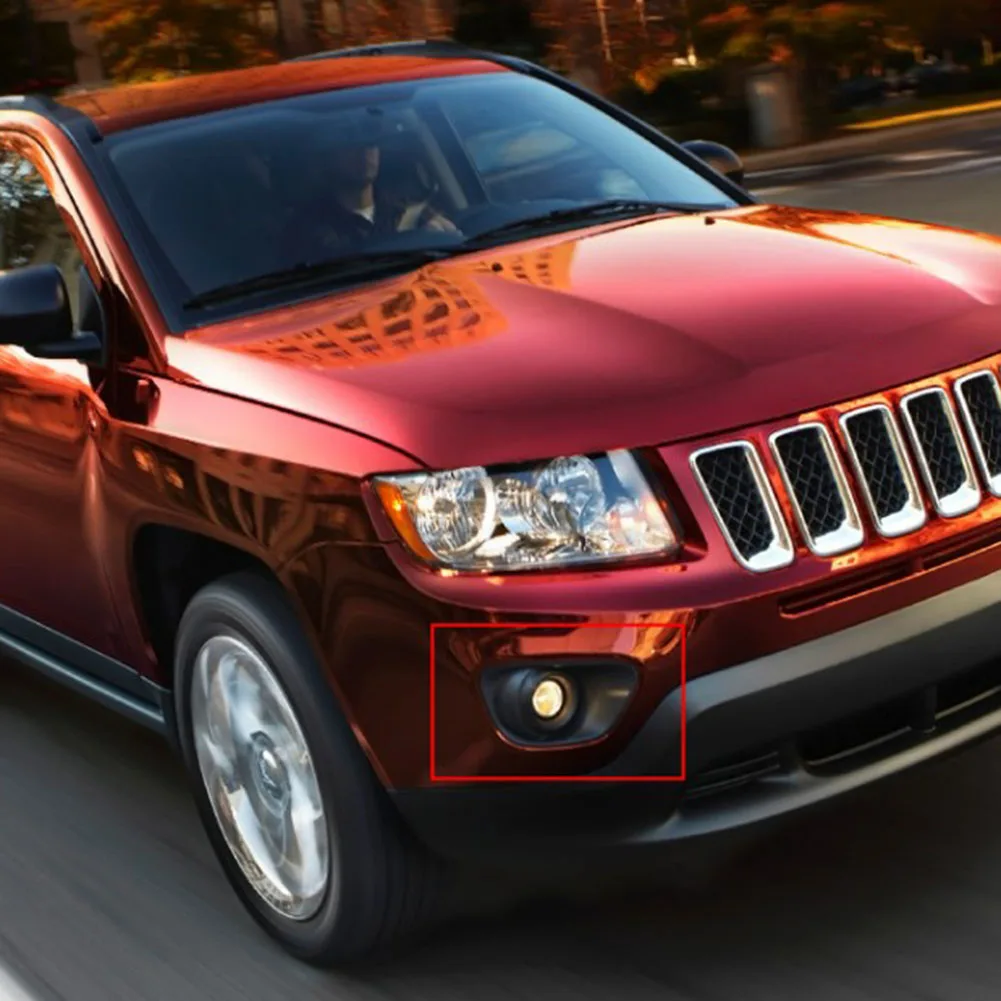 Front Right Fog Light Cover Bezel Frame Cover Chrome Color 68213204AA For Jeep Compass 2014-2016 Car Accessory
Front Right Fog Light Cover Bezel Frame Cover Chrome Color 68213204AA For Jeep Compass 2014-2016 Car Accessory