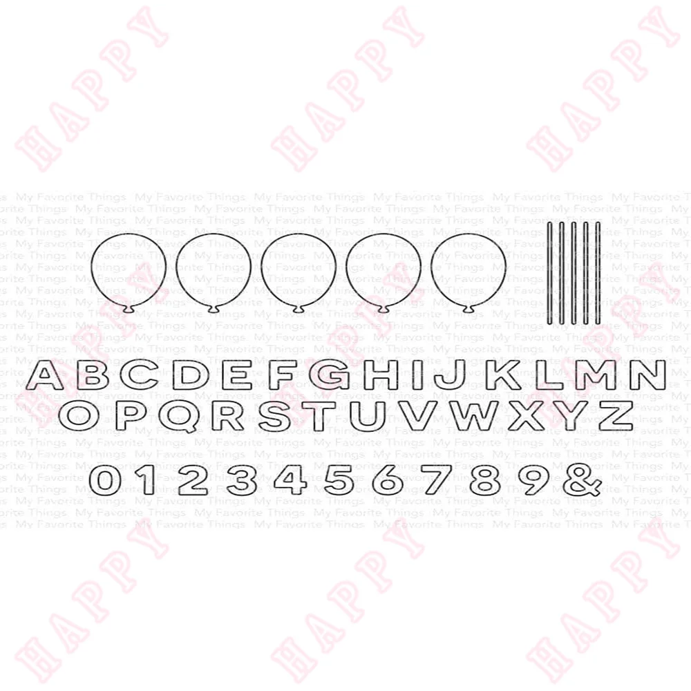 Balloon Alphabet And Numbers Die Metal Cutting Dies Scrapbooking Diary Decoration Embossing Template Diy Greeting Card Handmade
Balloon Alphabet And Numbers Die Metal Cutting Dies Scrapbooking Diary Decoration Embossing Template Diy Greeting Card Handmade