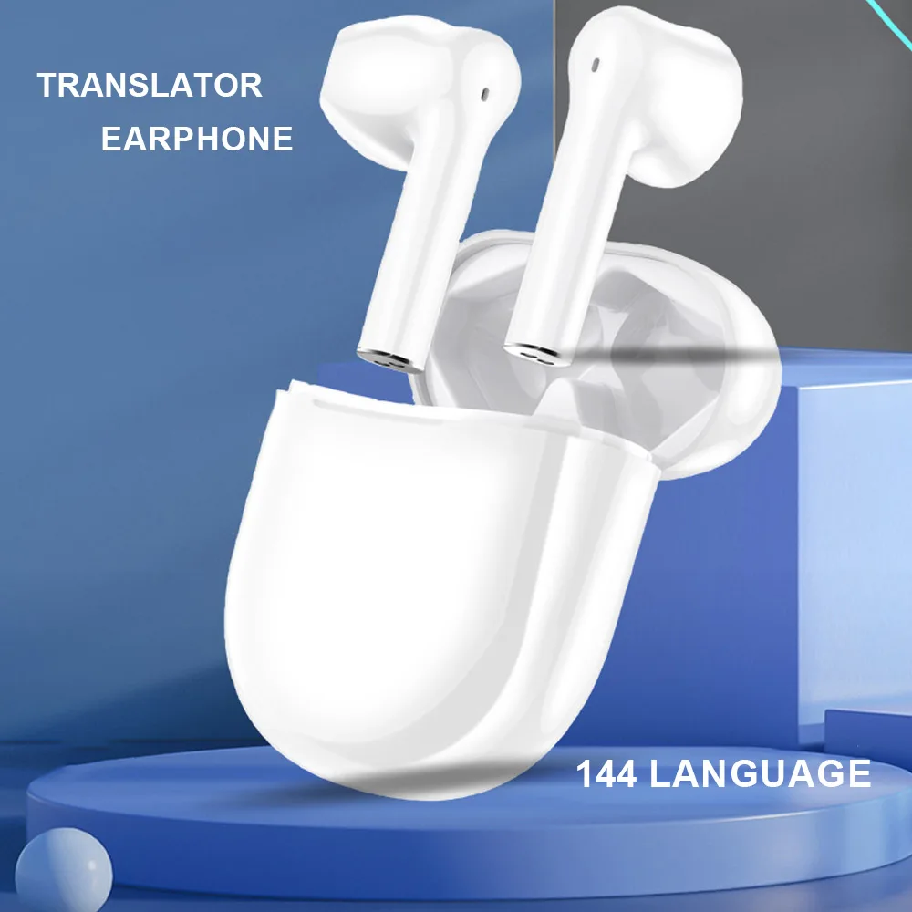 144 Languages Translation Headphones Instant Translate Smart Voice Translator Wireless Bluetooth Translator Earphones For Travel
144 Languages Translation Headphones Instant Translate Smart Voice Translator Wireless Bluetooth Translator Earphones For Travel