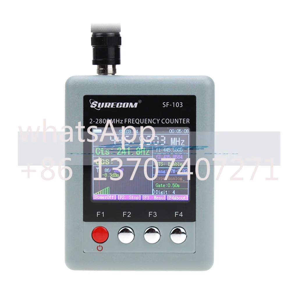 SURECOM SF-103 DMR цифровой сигнал Testable SF103 2 МГц-200 МГц/27 МГц тестер 27 МГц-3000 декодер
