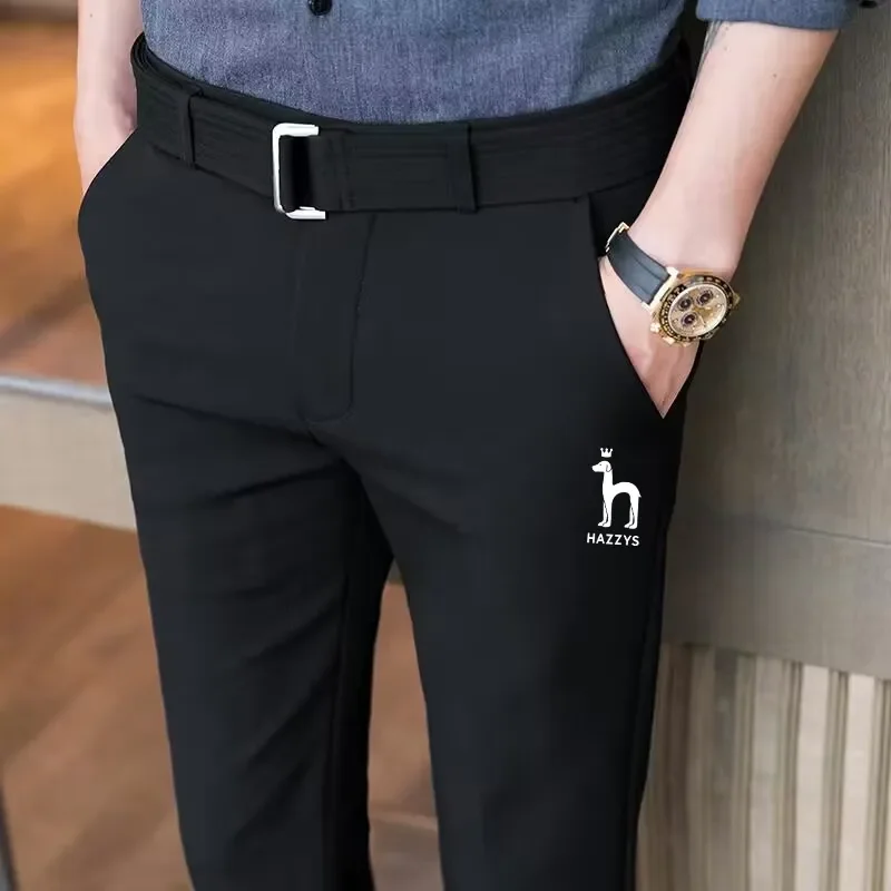 High quality HAZZYS Golf Pants Men Style New Style Spring Summer Business Casual Pants Men's High-End Waffle Thin Style trousers
High quality HAZZYS Golf Pants Men Style New Style Spring Summer Business Casual Pants Men's High-End Waffle Thin Style trousers