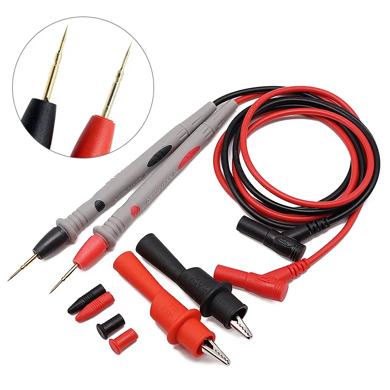 1 pair 20A 1000V Multimeter Probe Test Leads Pin for Digital Multimeter Needle Tip Multi Meter Tester Lead Probe Wire Pen Cable
1 pair 20A 1000V Multimeter Probe Test Leads Pin for Digital Multimeter Needle Tip Multi Meter Tester Lead Probe Wire Pen Cable