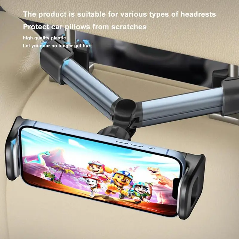 Car Headrest Mount Holder Adjustable Tablet Car Mount For Back Seat Tablet Holder For Kids Stand Cradle Compatible With Most
Car Headrest Mount Holder Adjustable Tablet Car Mount For Back Seat Tablet Holder For Kids Stand Cradle Compatible With Most