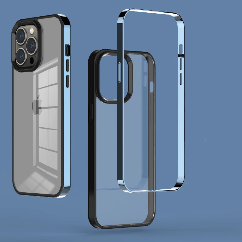 Plating Frame Armor Clear Case For iPhone 14 Pro MAX 13 Pro 12 Silicon Bumper Transparent Acrylic Shockproof Phone Cover 14 Plus
Plating Frame Armor Clear Case For iPhone 14 Pro MAX 13 Pro 12 Silicon Bumper Transparent Acrylic Shockproof Phone Cover 14 Plus