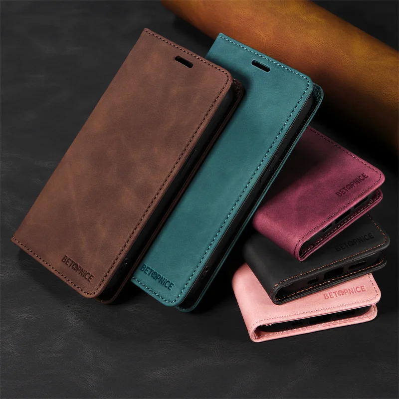 

Leather Case For Oppo A78 A17 A57S A57 A77 A77S Reno 10 8 7 Pro Plus 5G 8T 7Z 8Z Find X5 Lite Flip Wallet Magnetic Case Cover