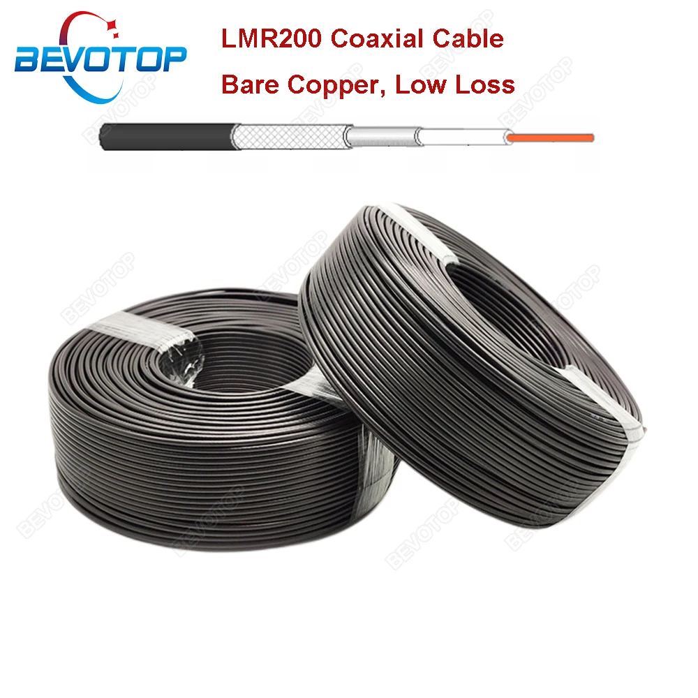 BEVOTOP LMR200 коаксиальный кабель 50 Ом
BEVOTOP LMR200 коаксиальный кабель 50 Ом