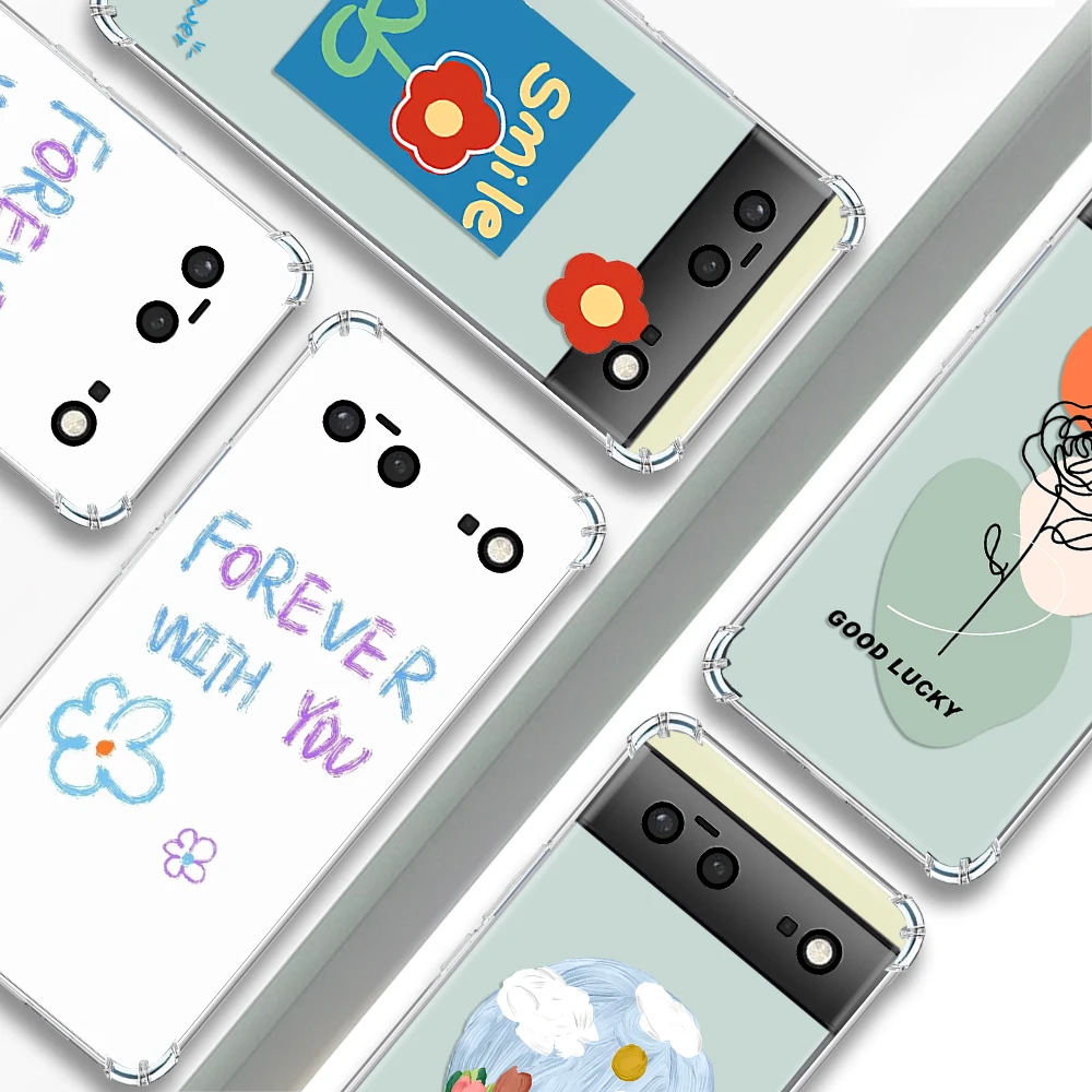 Floret Tulips Rose Transparent Phone Case For Google Pixel 7a 6a 7Pro Cases Shockproof Soft Silicone TPU Cover For Pixel 6 6Pro
Floret Tulips Rose Transparent Phone Case For Google Pixel 7a 6a 7Pro Cases Shockproof Soft Silicone TPU Cover For Pixel 6 6Pro