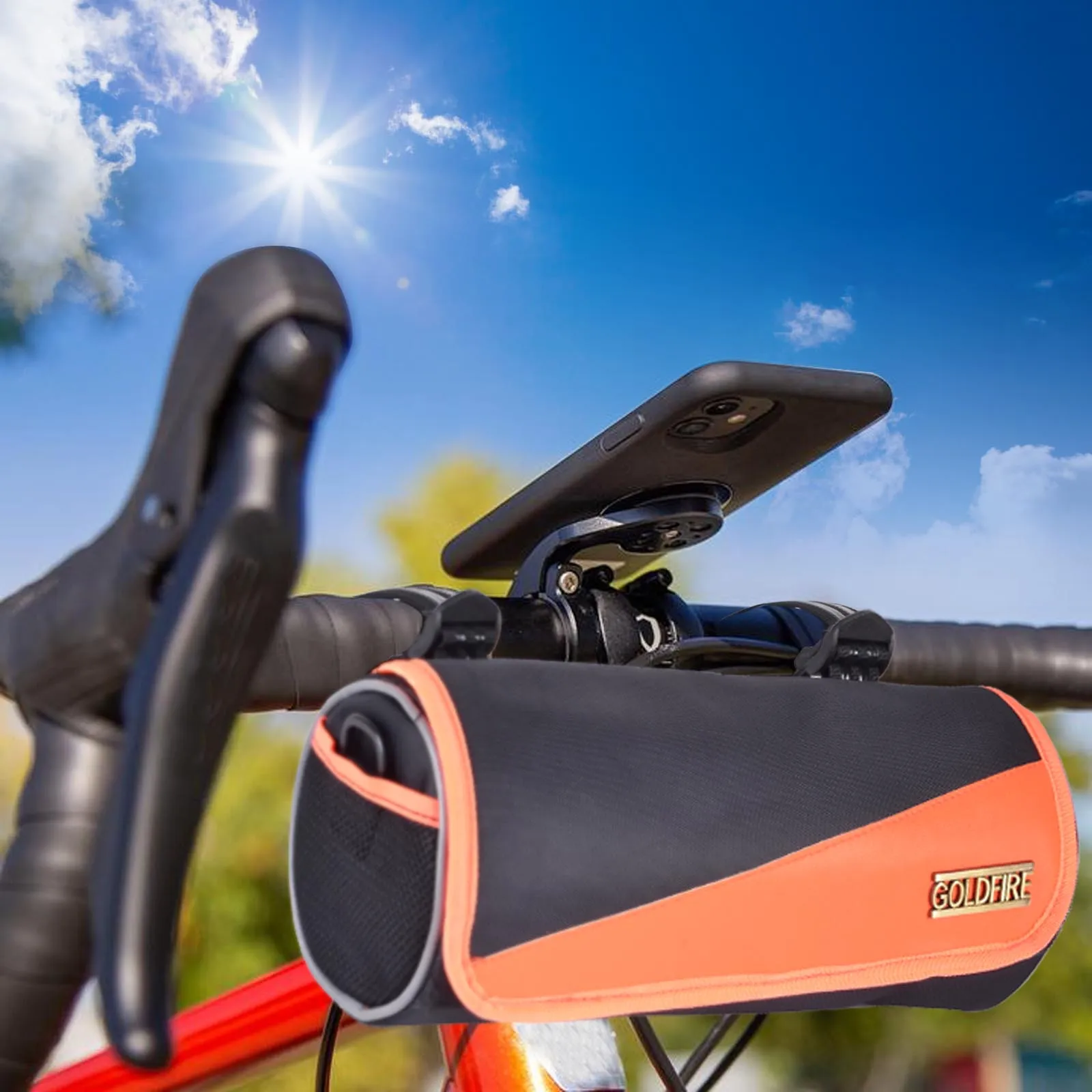 

Bicycle Handlebar Bag Seat Bag Cycling Pack Bike Cylinder Saddle Bag Frame Rear Front Accessories