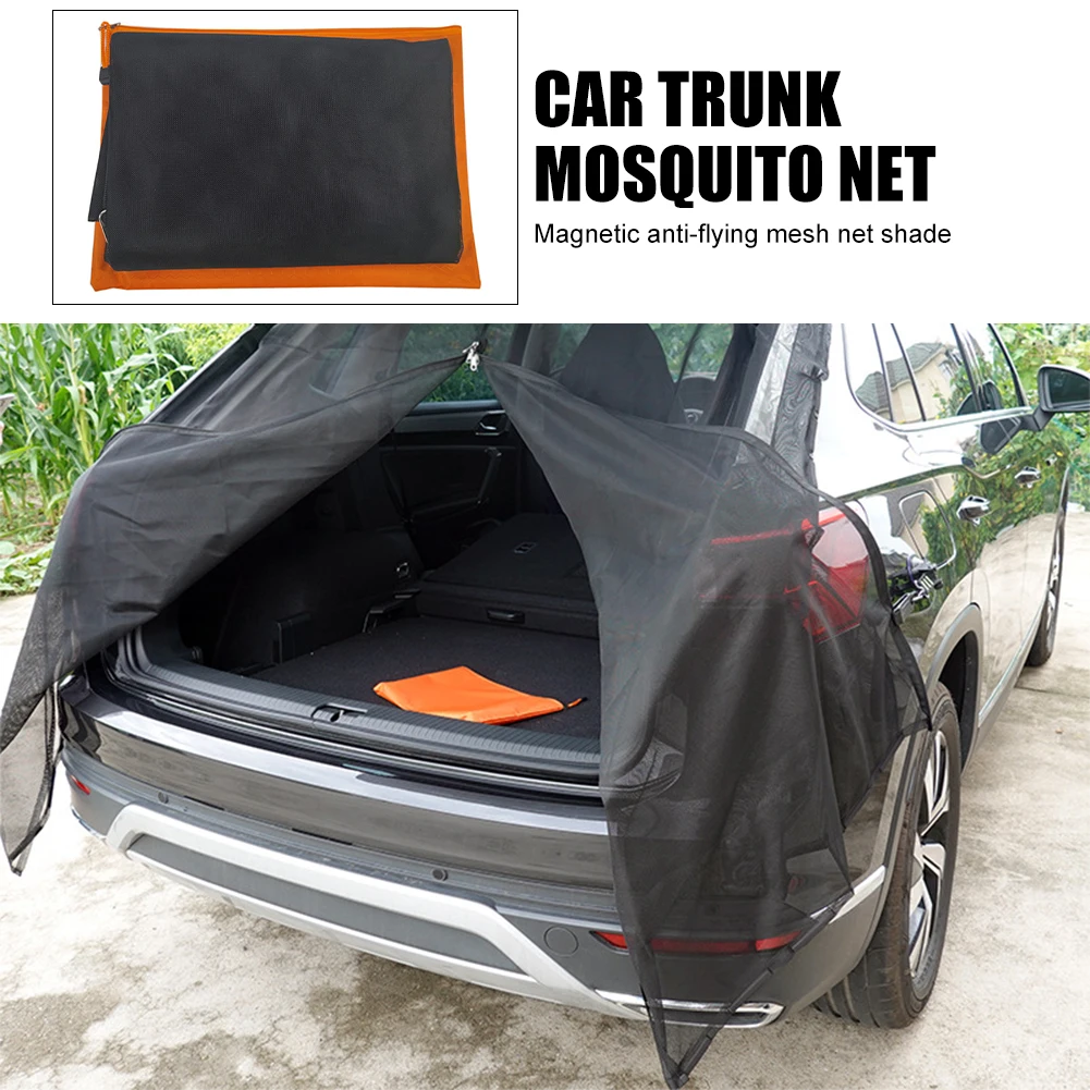 Trunk Sunshade Cover Mesh Car Mosquito Net Outdoor Camping Accessories UV Protection SUV Boot Door Privacy Magnetic Curtains NEW
Trunk Sunshade Cover Mesh Car Mosquito Net Outdoor Camping Accessories UV Protection SUV Boot Door Privacy Magnetic Curtains NEW