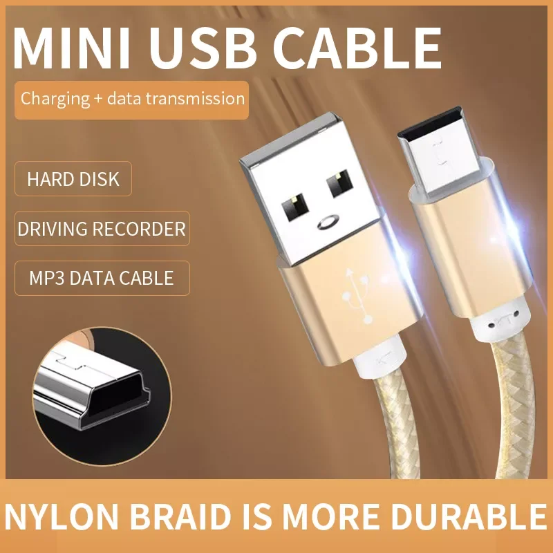 Free Shipping or MP3 MP4 Player Car DVR GPS Digital Camera HDD Mini USB Mini USB Cable Mini USB to USB Fast Data Charger Cable
Free Shipping or MP3 MP4 Player Car DVR GPS Digital Camera HDD Mini USB Mini USB Cable Mini USB to USB Fast Data Charger Cable